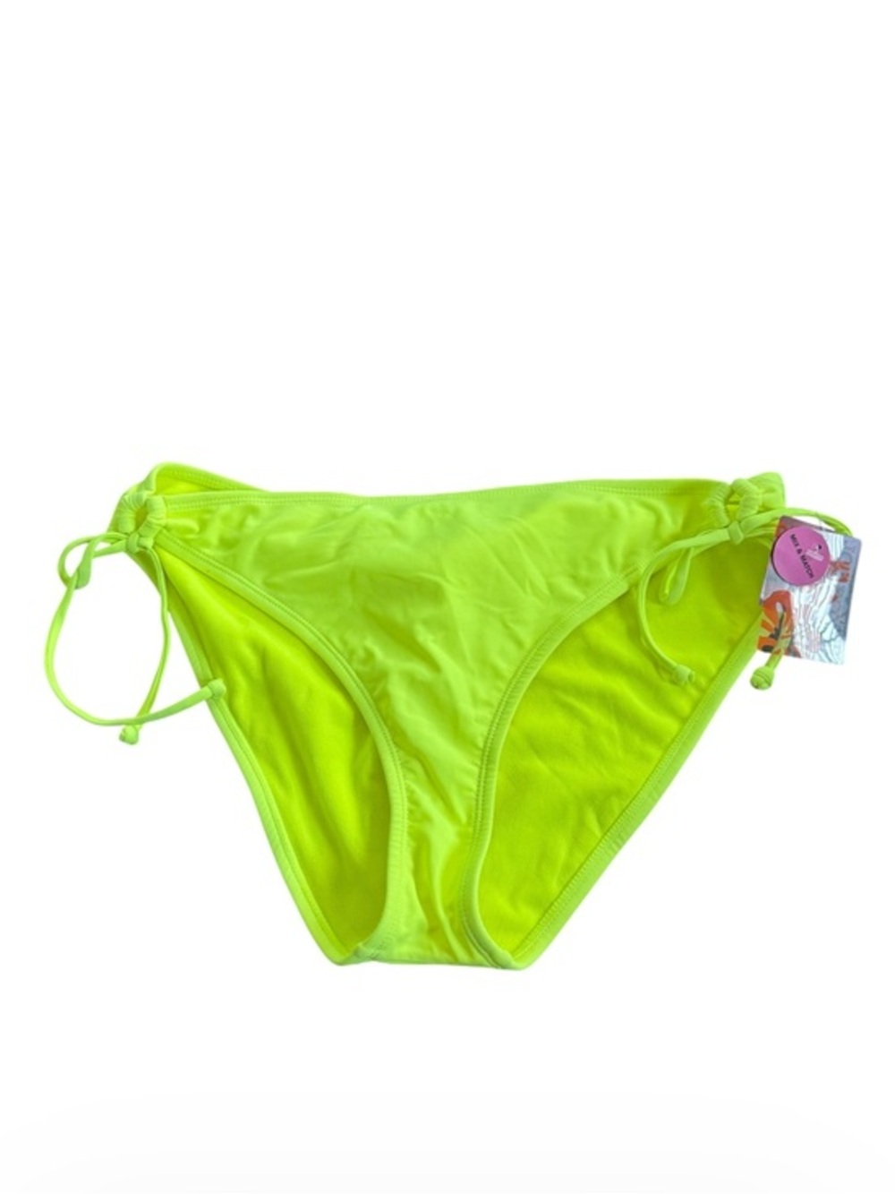JOE BOXER Neon Yellow Tie-Side Bikini Bottoms Size juniors XXL